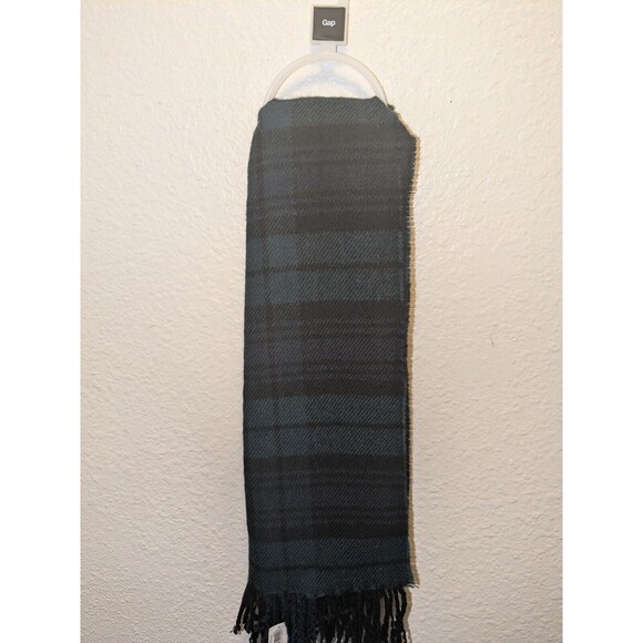 GAP Other - GAP Scarf Blackwatch Plaid w/Blanket Fringe - Flannel Classic One Size 20"x80"‎